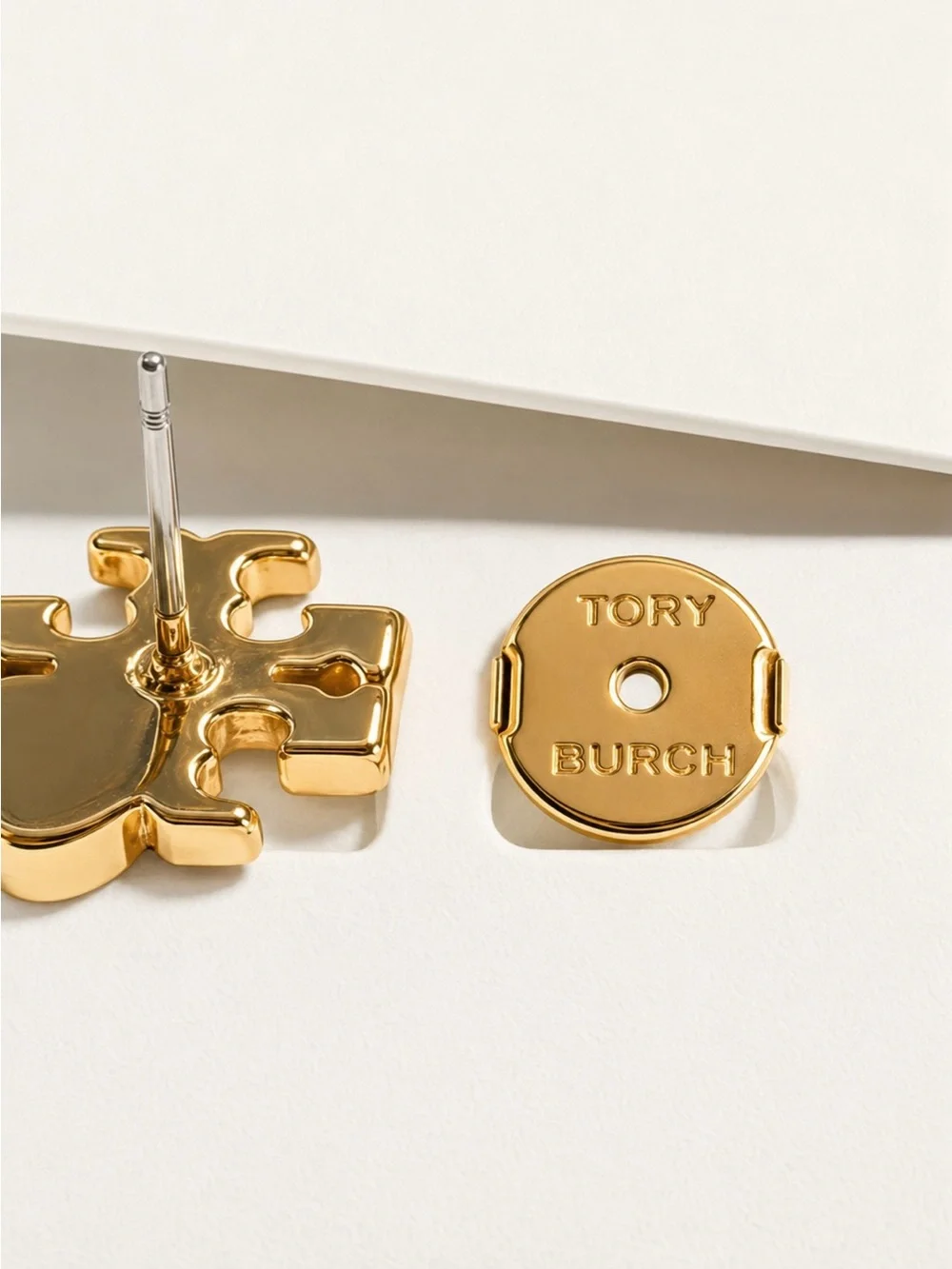 NWOT Tory Burch Kira Heart stud earrings